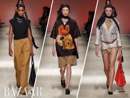 Salvatore Ferragamo Xuân Hè 2022: Khi tối giản pha lẫn chất bohemian