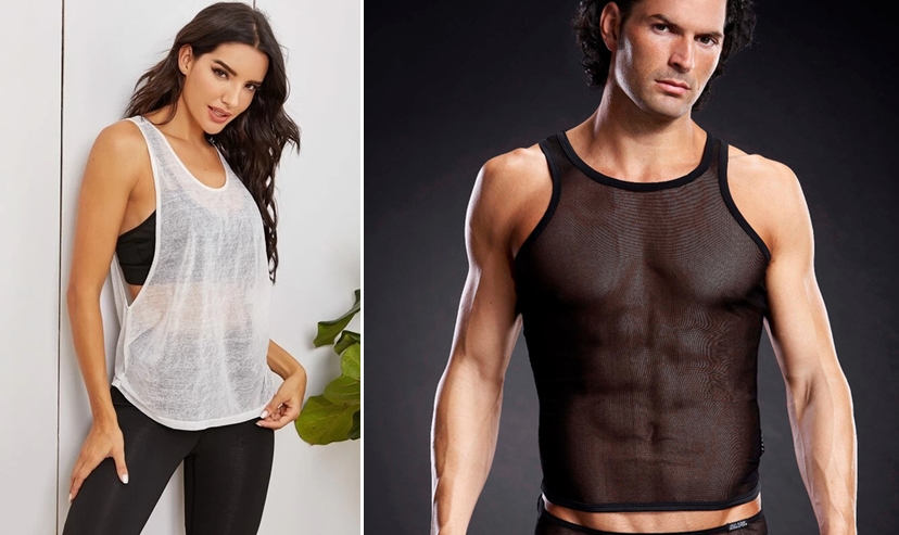 Tank top là áo gì? Tank top xuyên thấu
