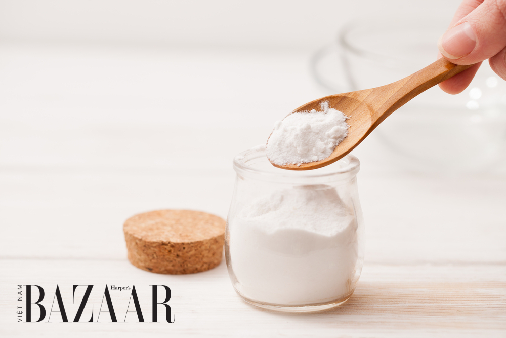 cách làm trắng răng bằng baking soda