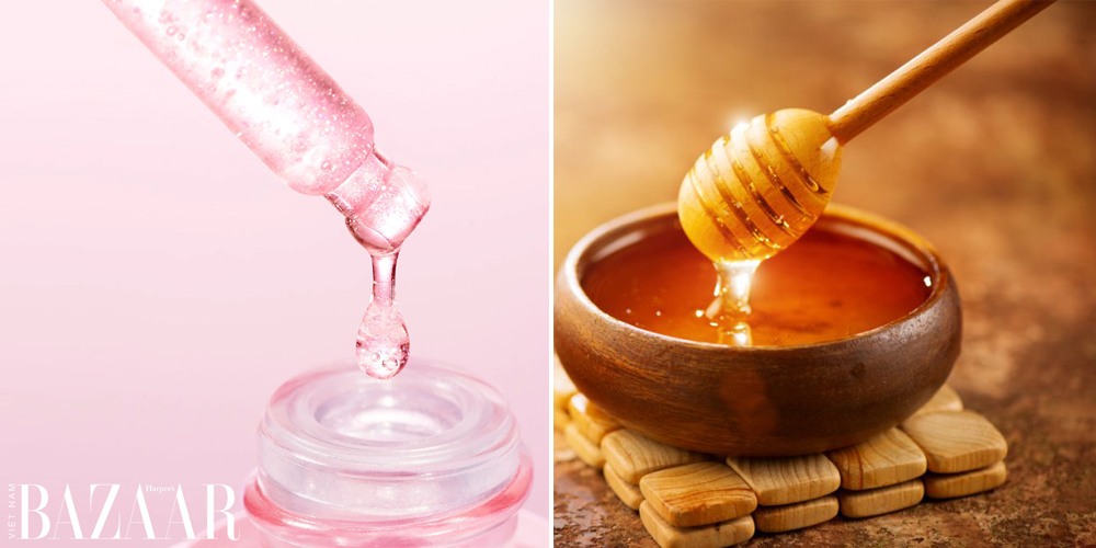 mật ong và glycerin