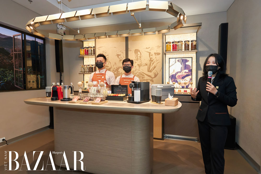 Nespresso giới thiệu về dòng sản phẩm của mình 