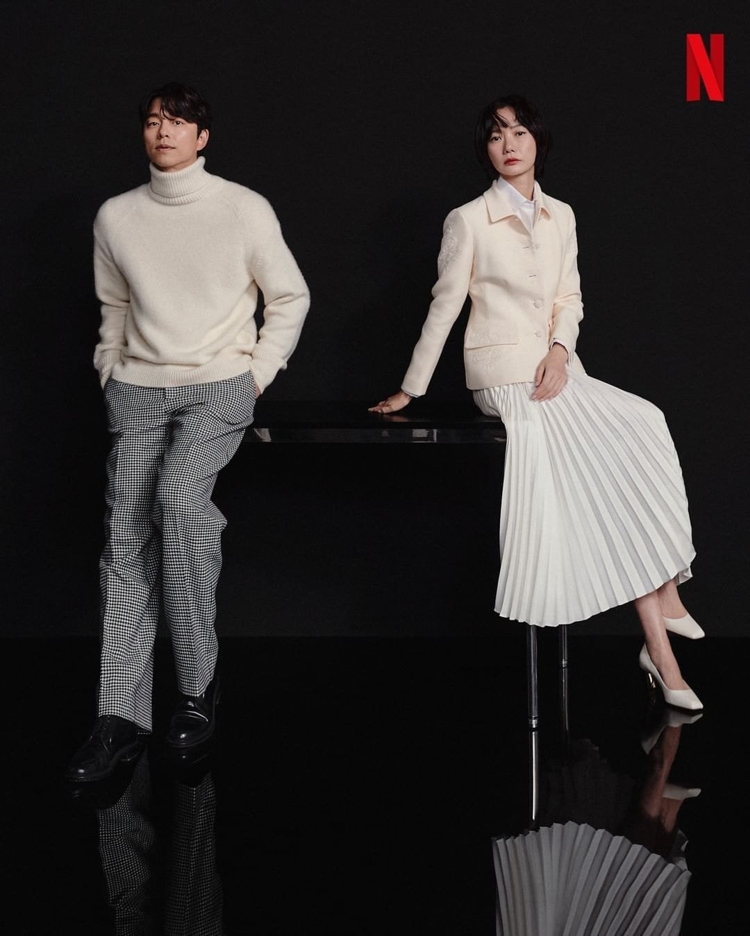 diễn viên Gong Yoo và Bae Doona