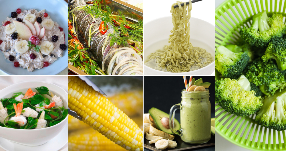 Thực đơn ăn uống trị mụn ngày 7