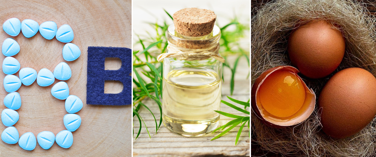 Cách ủ tóc bằng trứng gà và B1