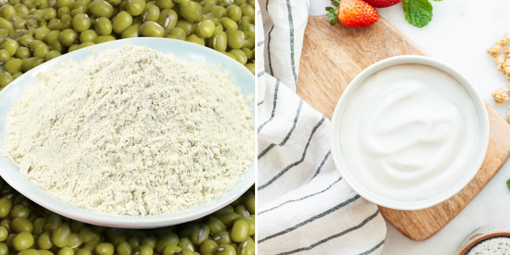 Mặt nạ bột đậu xanh trị thâm
