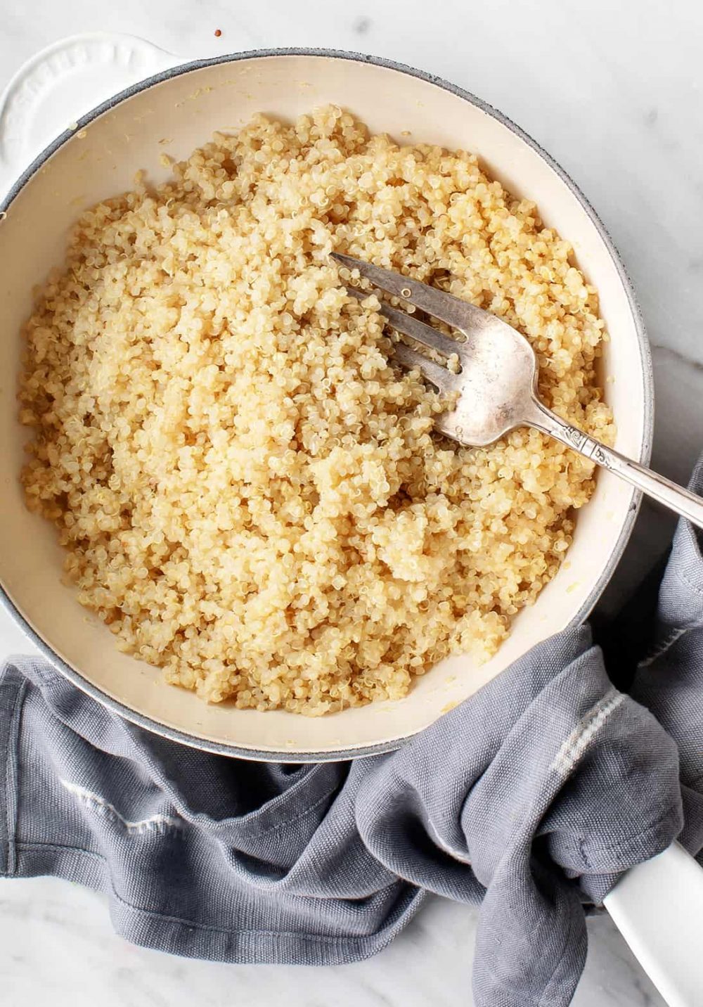 Dùng hạt quinoa