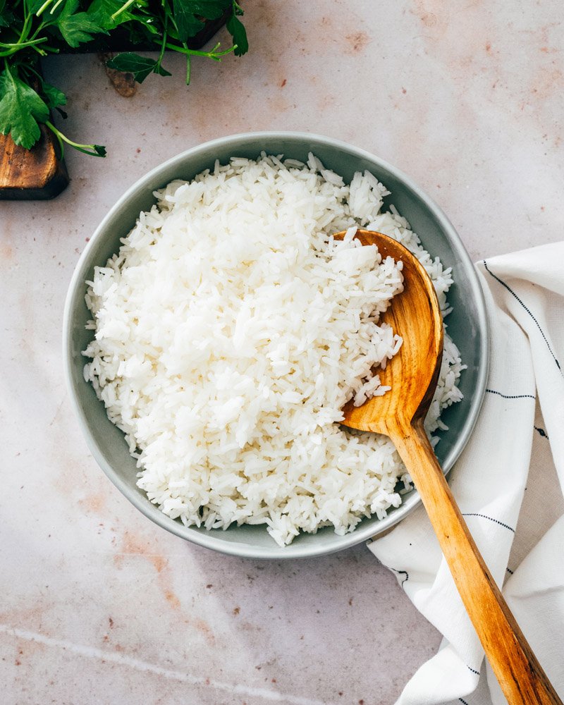 Thực đơn giảm cân với cơm trắng