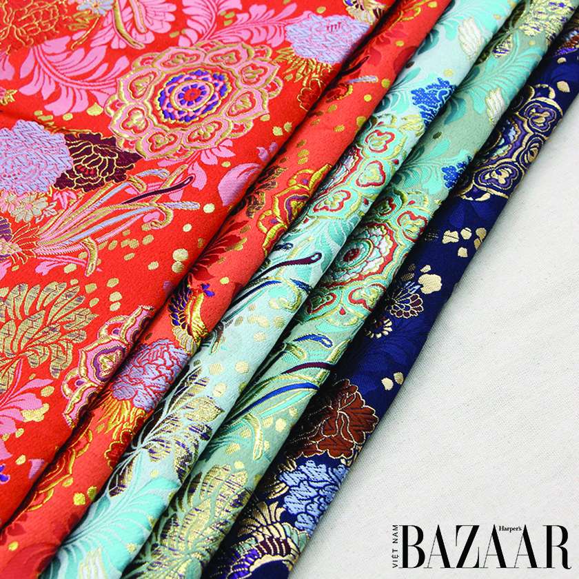 Harper's Bazaar_Chất liệu vải gấm trong nội thất_03