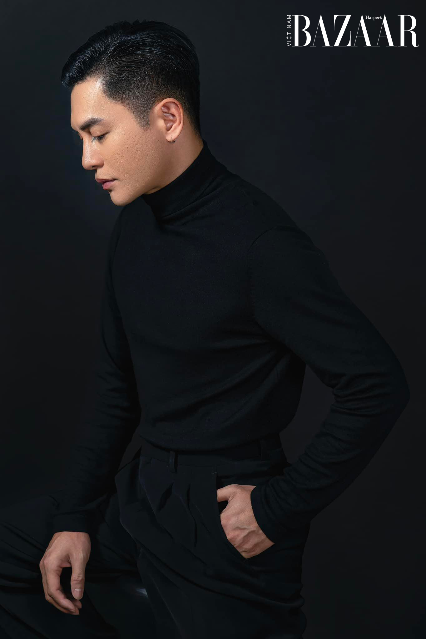 Harper's Bazaar_The Face Vietnam 2022 host Nam Trung và huấn luyện viên Anh Thư_1