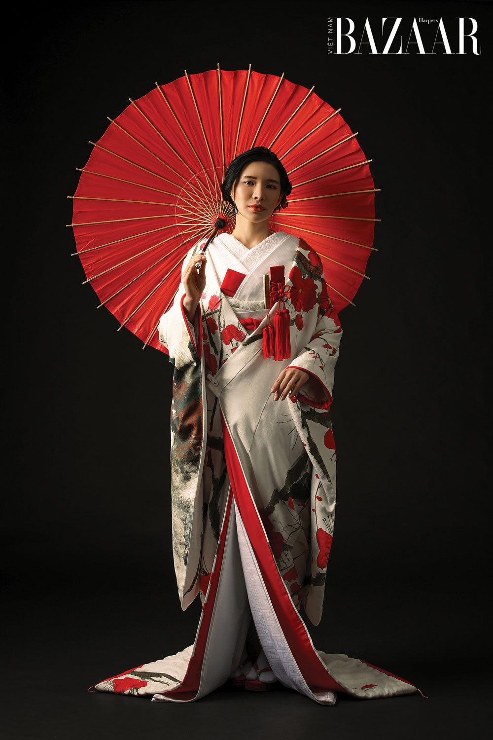 Sayo in Japanese traditional dress