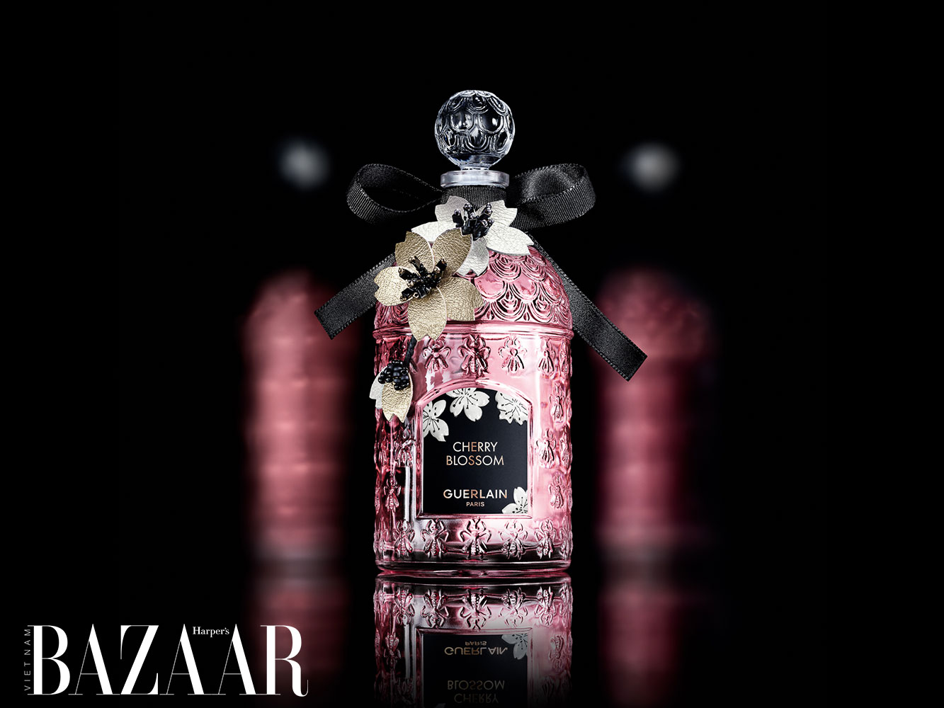 Nước hoa Guerlain Cherry Blossom Millésime phiên bản 2022 thuộc dòng Exceptional Creation. Ảnh: Guerlain Nước hoa Guerlain Cherry Blossom Millésime phiên bản 2022 thuộc dòng Exceptional Creation. Ảnh: Guerlain