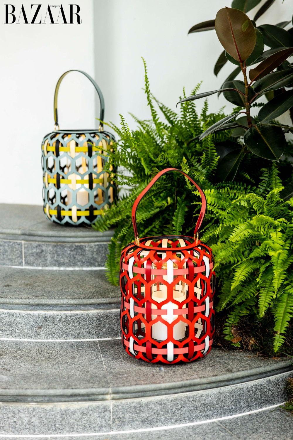 BZ-nội-thất-Louis-Vuitton-1 Đèn Lantern Light Up do Giorgia Zanellato và Daniele Bortotto thiết kế, thuộc bộ sưu tập Objets Nomades