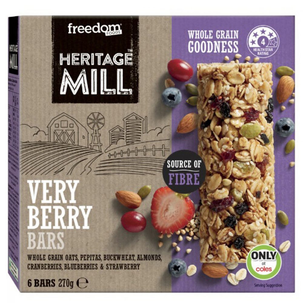 Ăn bánh gì để giảm cân? Bánh giảm cân Heritage Mill Berries