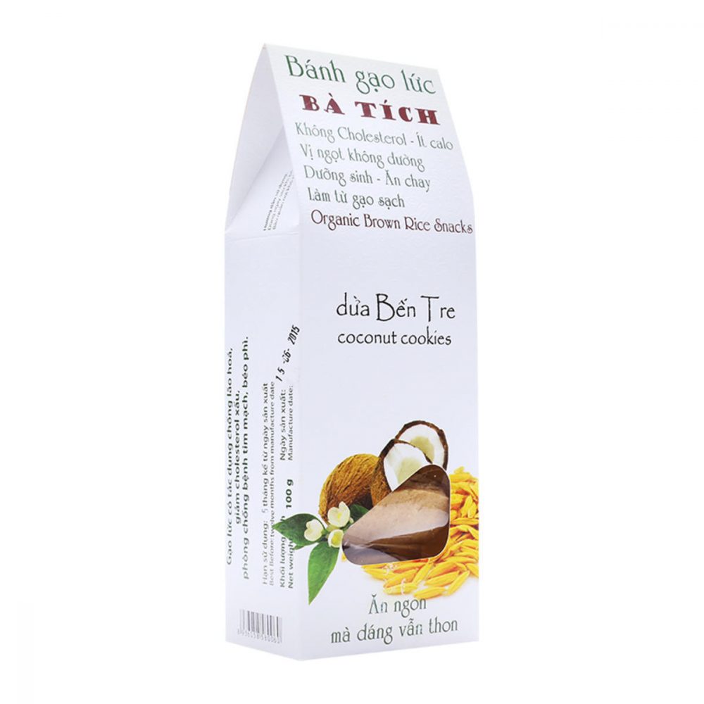 Ăn bánh gì để giảm cân? Bánh gạo lứt Bà Tích