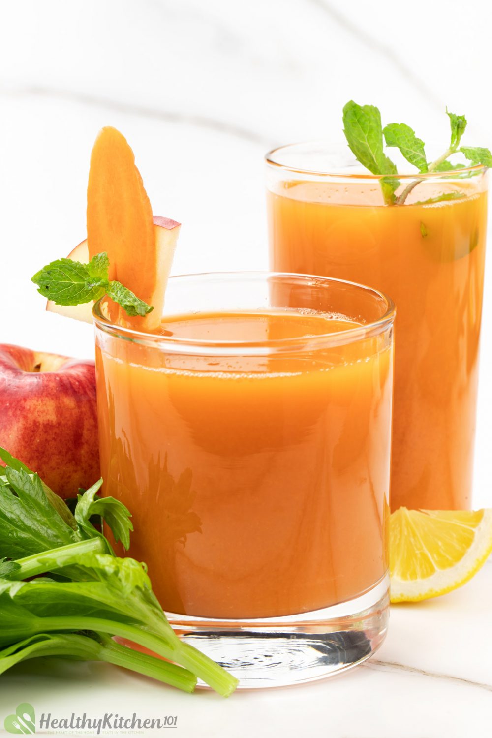 Nước ép cà rốt, cần tây