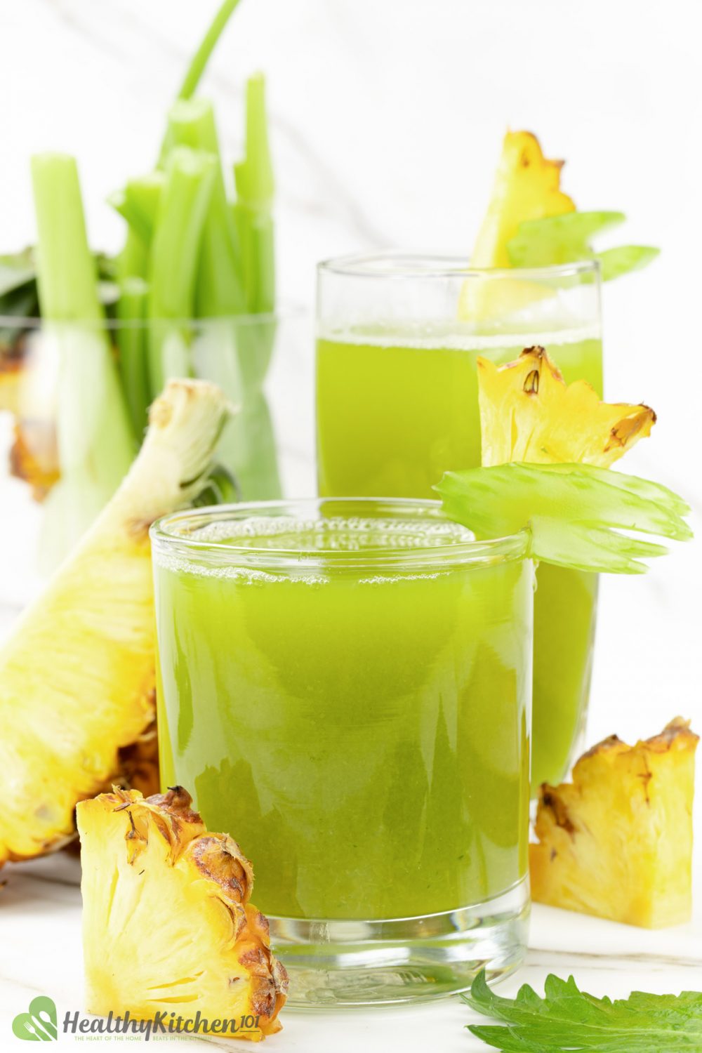 Nước ép dứa cần tây giảm cân