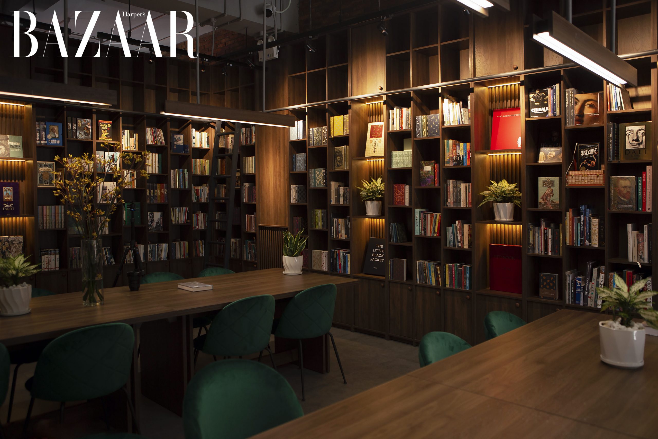 Harper's Bazaar_không gian sách Nam Thi house_06