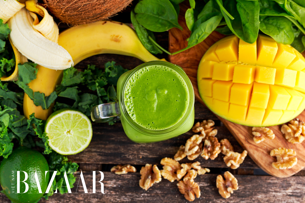 sinh tố cải kale giảm cân