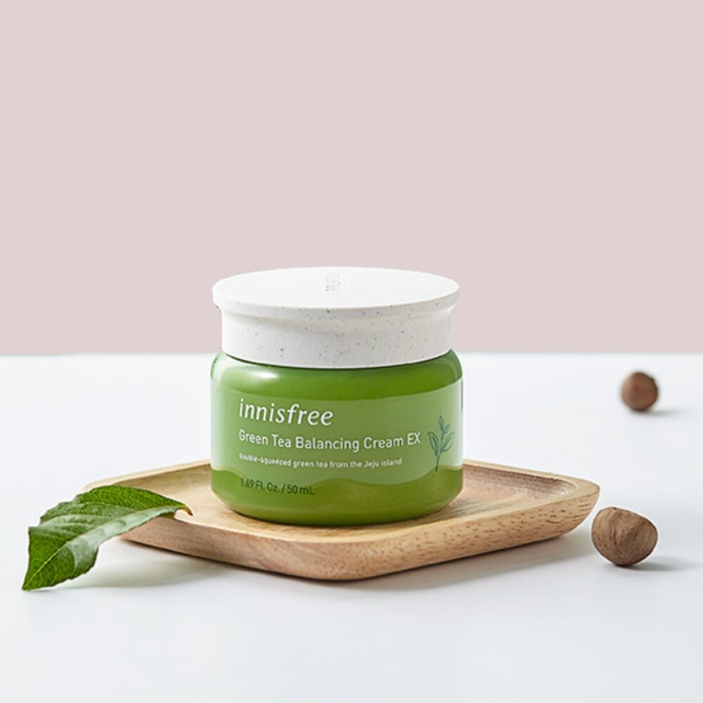 Kem dưỡng da trà xanh Innisfree Green Tea Balancing Cream EX 50ml