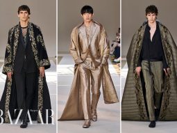 Elie Saab Haute Couture Thu Đông 2022 lần đầu giới thiệu lễ phục nam