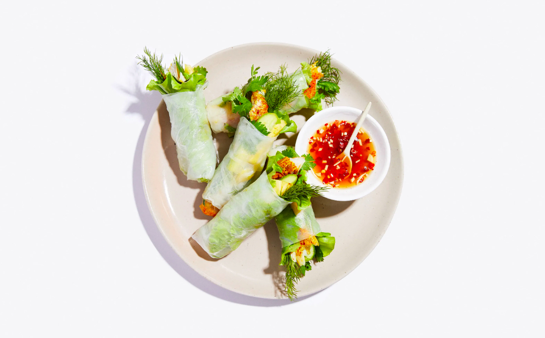 Nước chấm khi ăn cùng gỏi cuốn