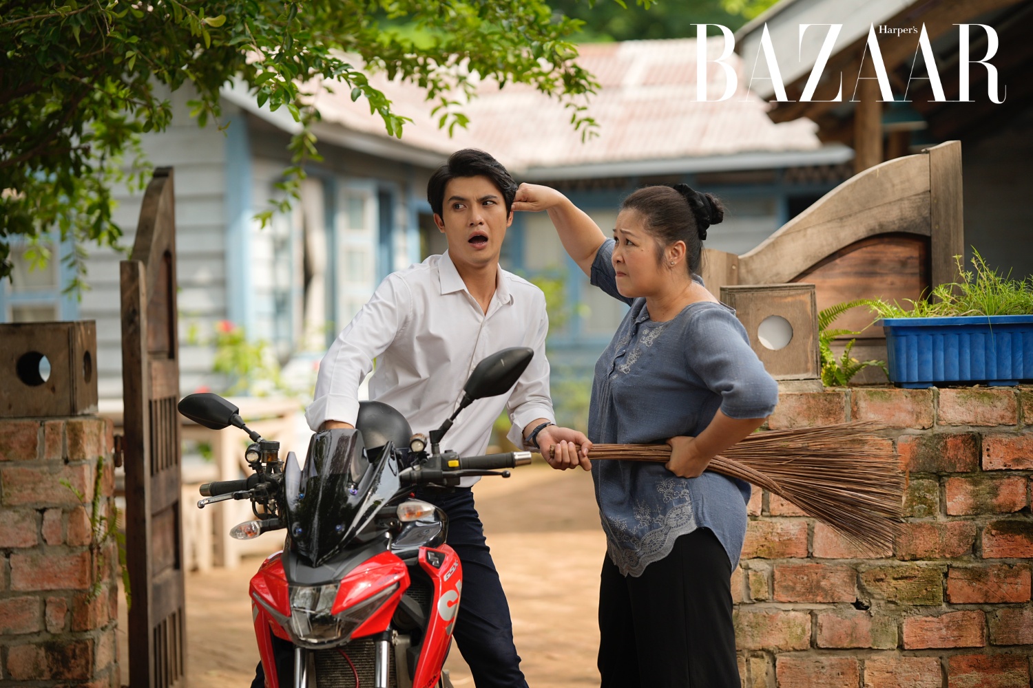 Trần Ngọc Vàng (vai Kiên Cường) trong phim Giấc mơ của mẹ.