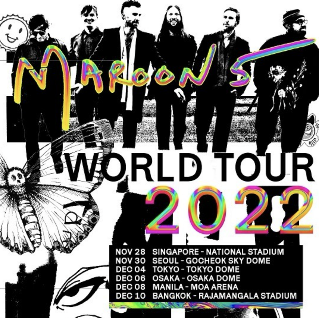 Harper's Bazaar_show diễn Maroon 5 World tour 2022_01