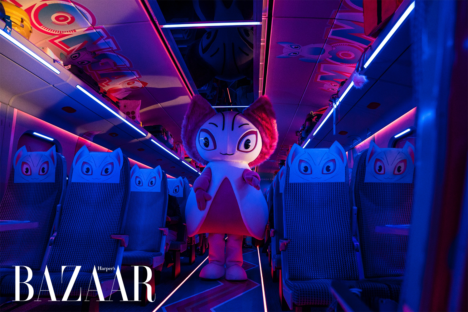 Harper's Bazaar_chi tiết thú vị của Bullet Train_03