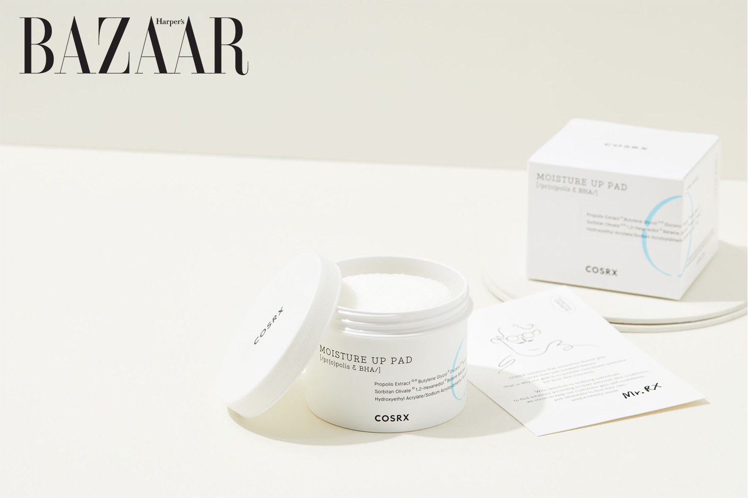 CosRX One-Step Moisture Up Pad.