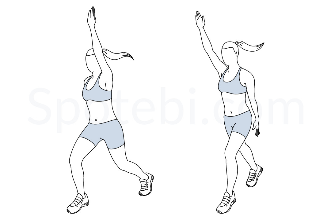 Scissors – Bài tập HIIT cardio