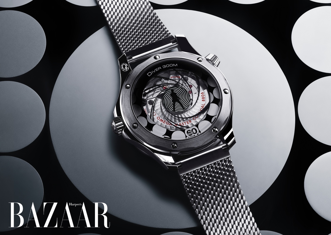 đồng hồ OMEGA Seamaster Diver 300M phiên bản kỷ niệm 60 năm James Bond