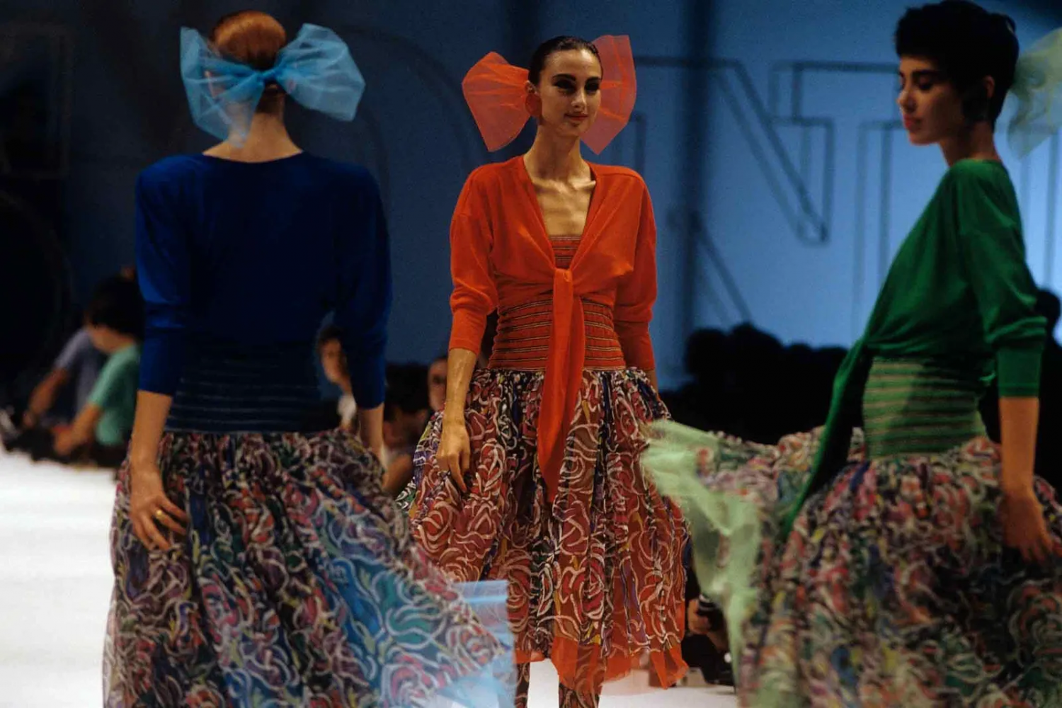 Show Missoni tại Milan Fashion Week 1986