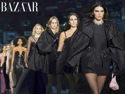 Ánh hào quang Hollywood trên đường băng Versace Thu Đông 2023