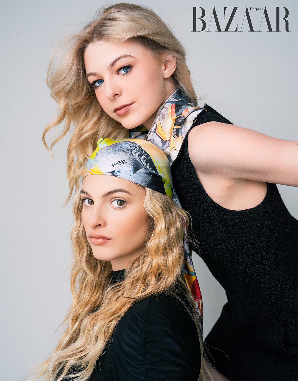 Blaire New York's designer dresses come to life on two beautiful models-turned-dolls 