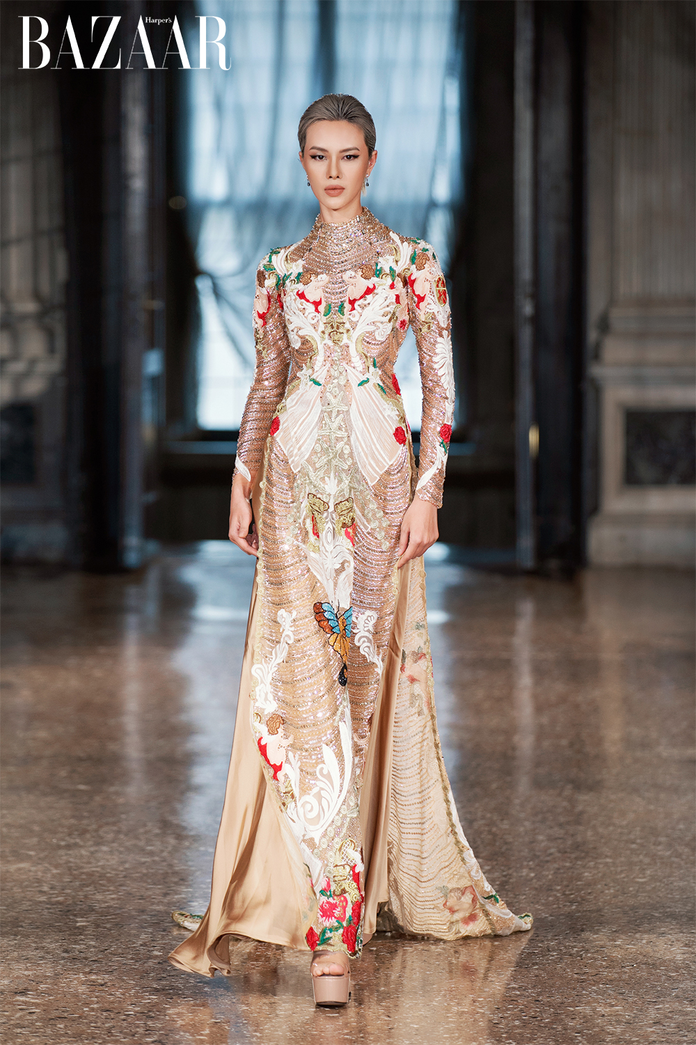 Harper's Bazaar_Fashion show của NTK Hoàng Hải tại Italy_08