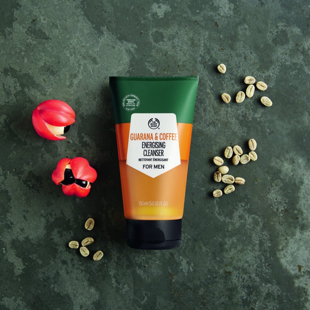 Top sữa rửa mặt cho nam Guarana and Coffee Energising Cleanser For Men