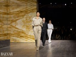 Saint Laurent Xuân Hè 2024 mang hơi thở safari của thập niên 70
