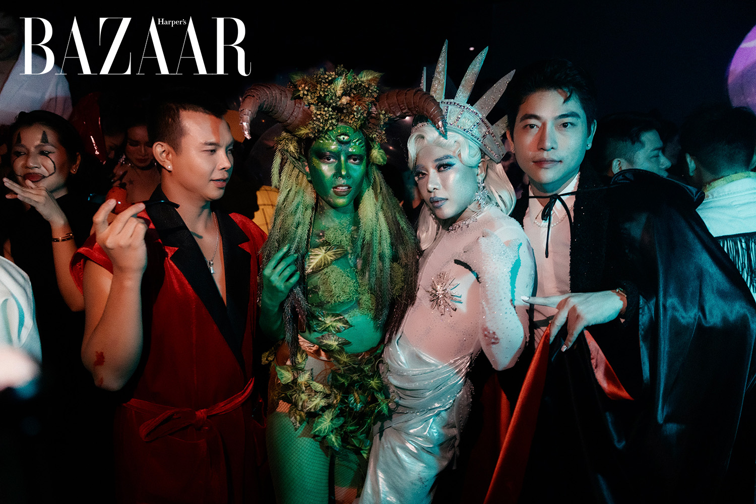 Băng Di cùng Hoàng Ku tổ chức tiệc Halloween