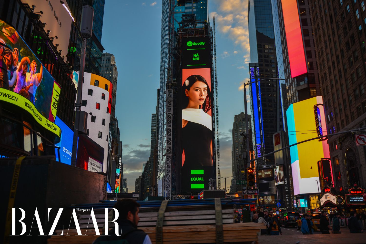 Check-in ở Times Square