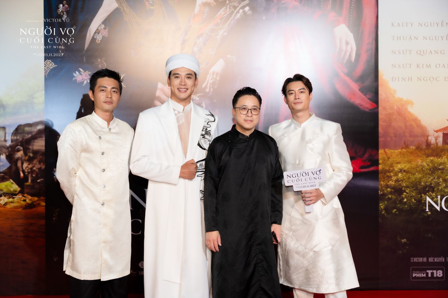 Quốc Huy, Thuận Nguyễn, đạo diễn Victor Vũ, Anh Dũng.