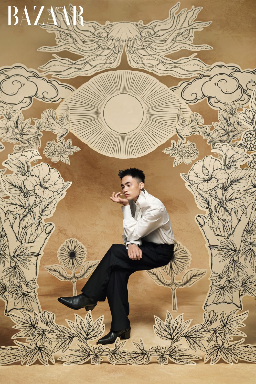 MONO tung poster MV Cười Lên khiến khán giả tò mò