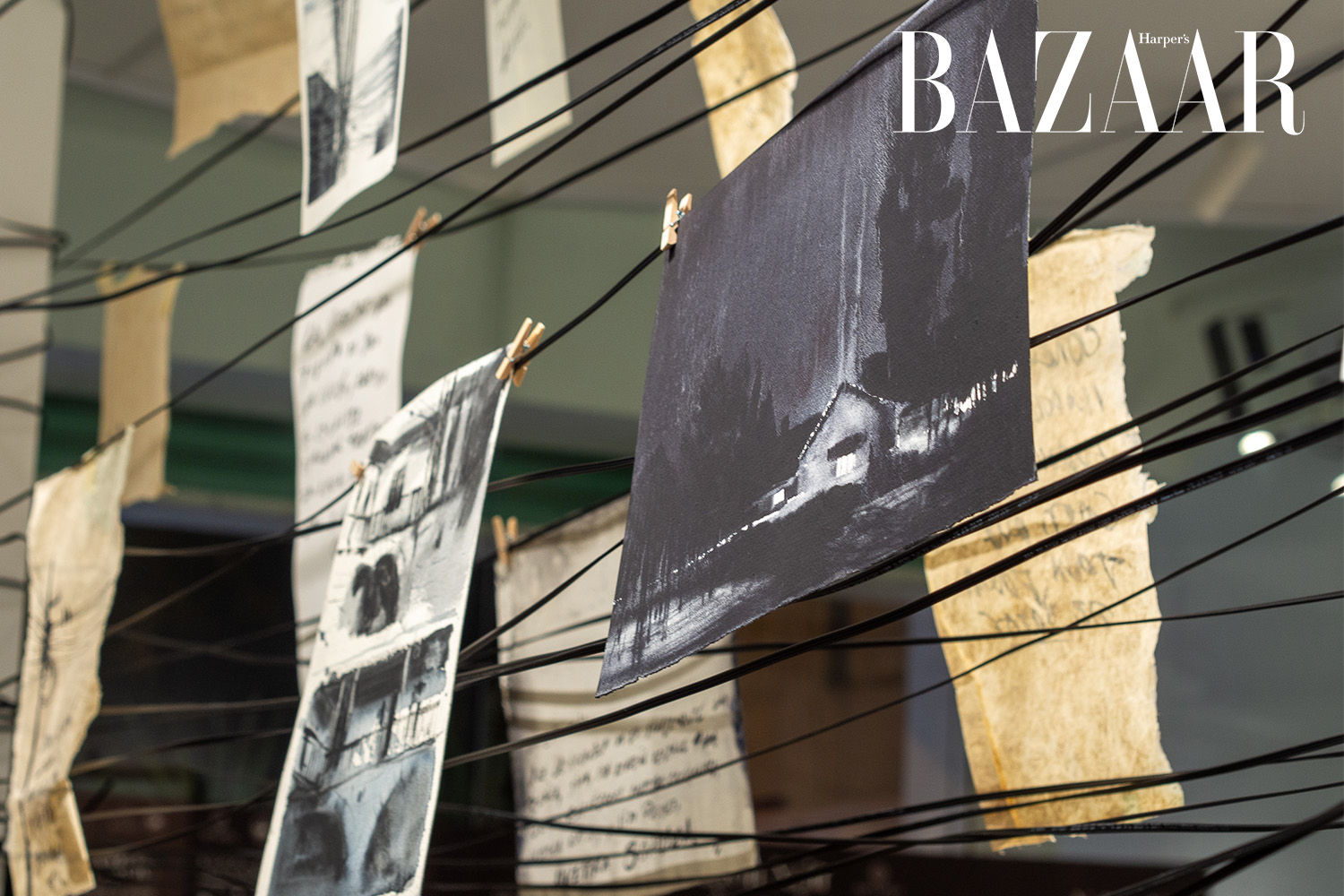 Harper's Bazaar_Hoạ sĩ Nicolás López triển lãm Ngôn ngữ của nước_07