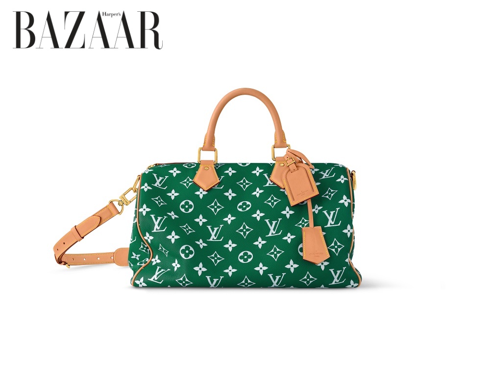 Túi Speedy xanh lá, kích cỡ 40.
