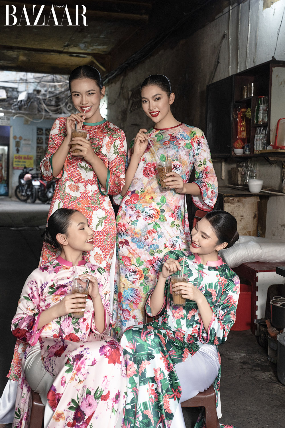 Áo dài Tết 2024 Võ Việt Chung 