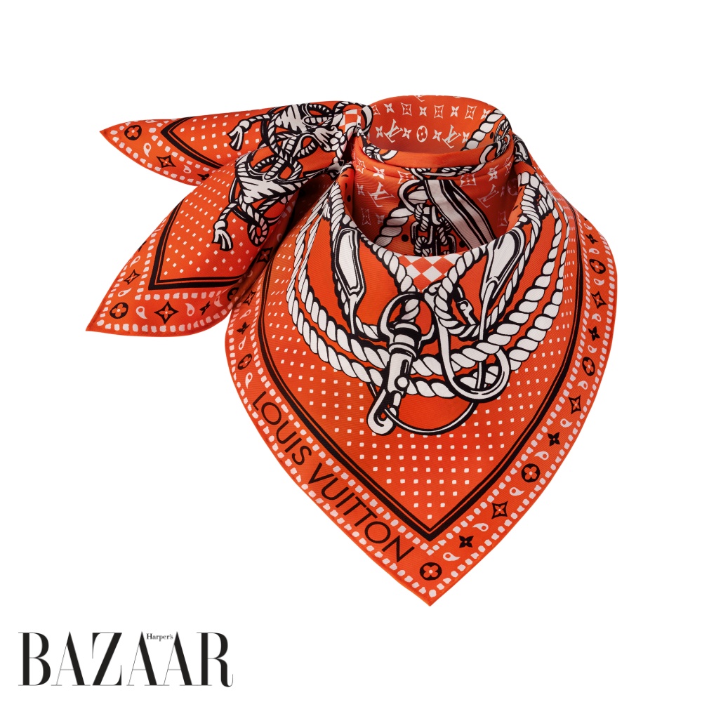 Khăn lụa, BST Nautical 2024, Louis Vuitton