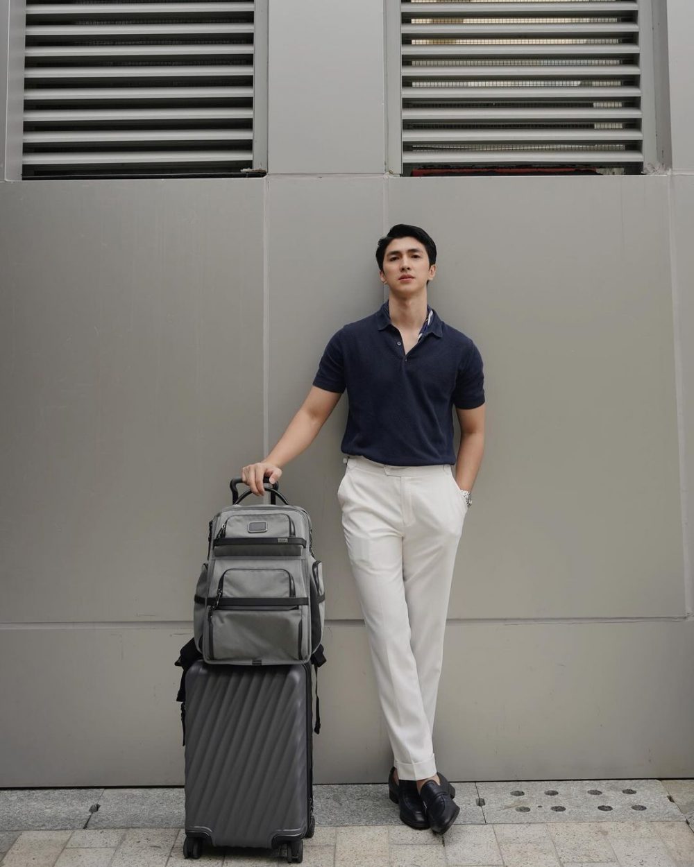 Set đồ đi chơi thanh lịch với áo polo
