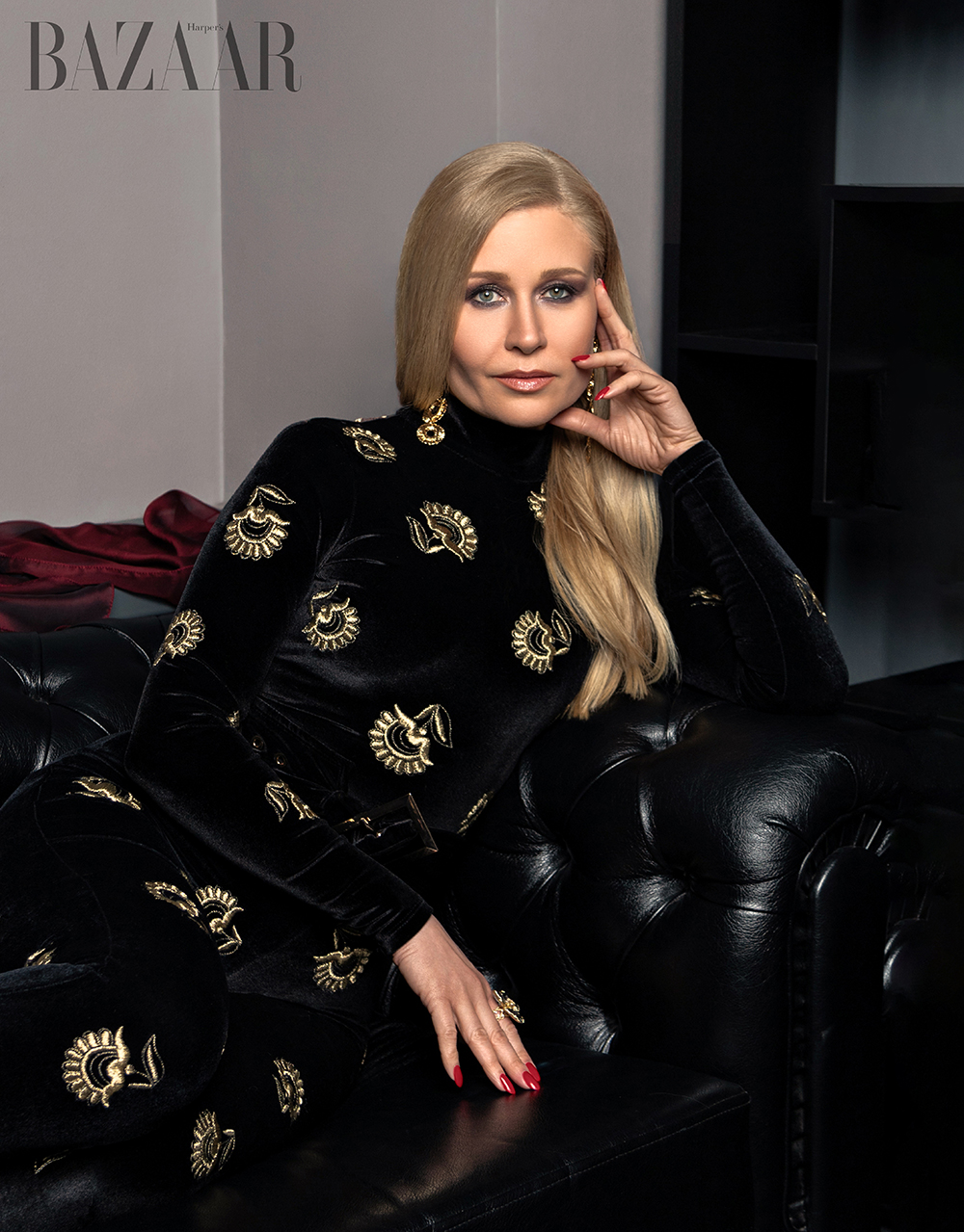 Elena Aster in Maltseva Natali's Slavic-Inspired Fashion Odyssey 5