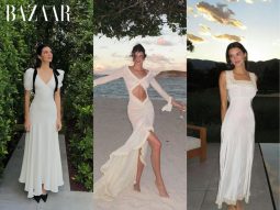Kendall Jenner đẹp tựa nàng thơ với những khoảnh khắc diện đầm trắng