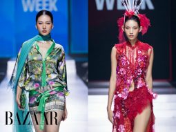 Hoa hậu Bùi Quỳnh Hoa, quán quân The Face Huỳnh Tú Anh thống lĩnh sàn diễn Maria Giovanna Costa