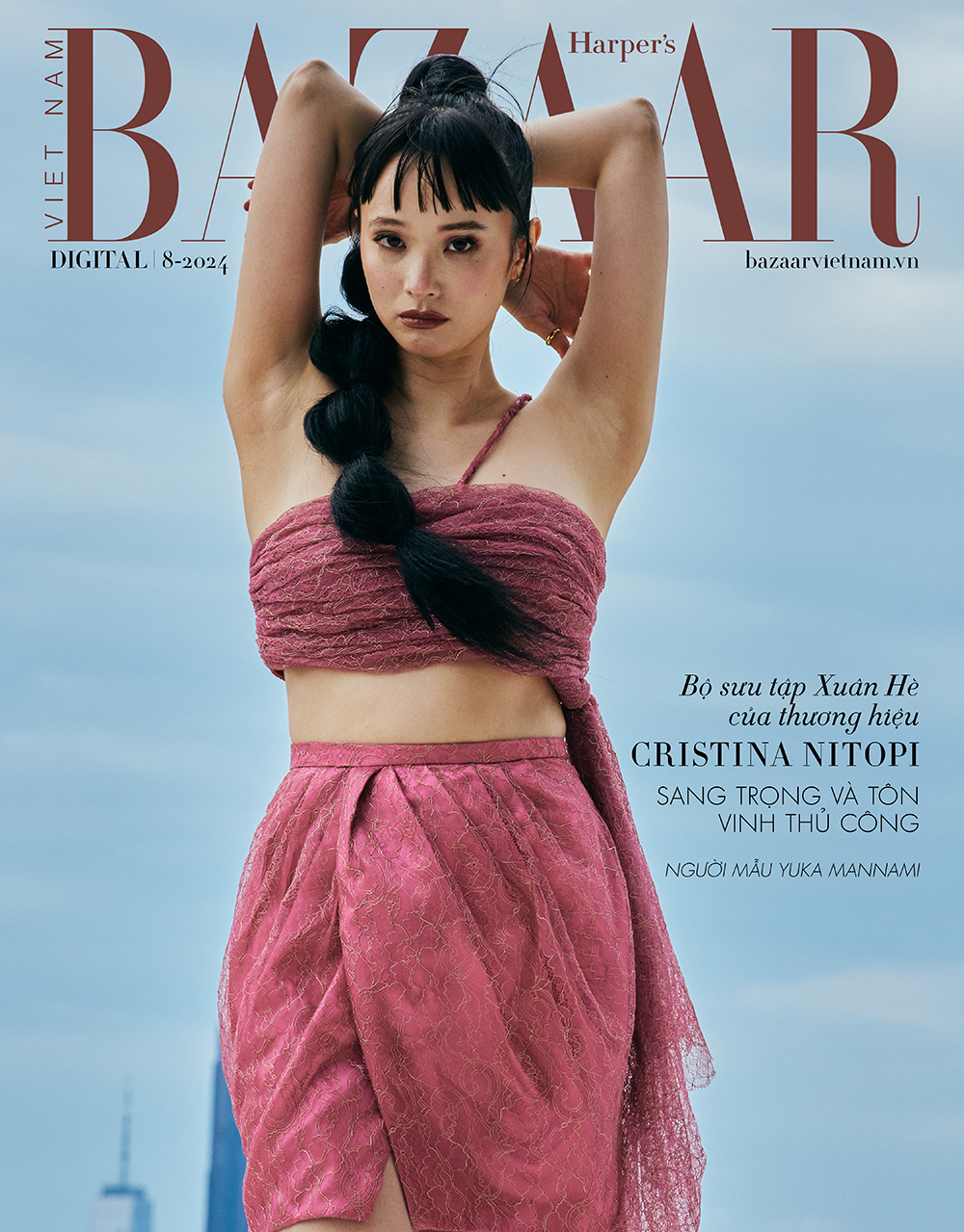 Yuka Mannami nổi loạn trong trang phục Xuân/Hè Cristina Nitopi 1
